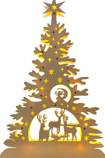 Vánoční svítící stromek malý