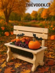 TRUHLÍK NA KYTKY - LAVIČKA