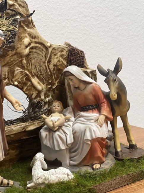 Bethlehem mit JOSEF UND MARIA