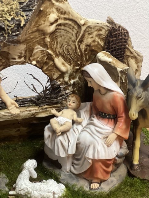 Bethlehem mit JOSEF UND MARIA
