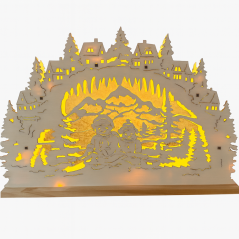 Vánoční svítící oblouk