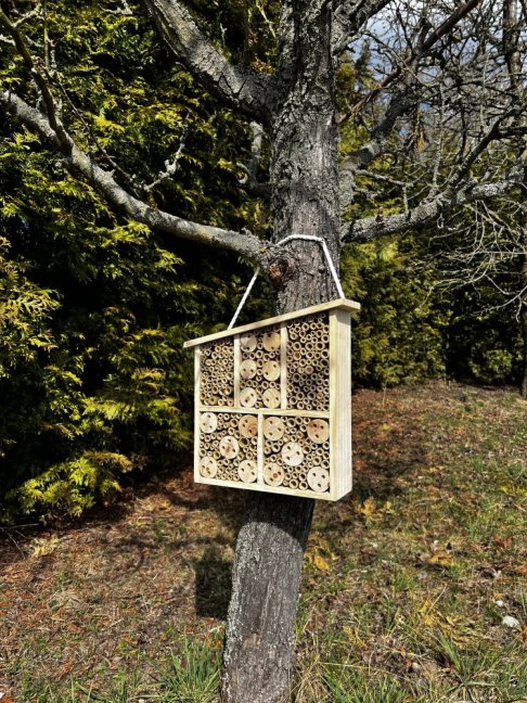 HOTEL FÜR INSEKTEN - Schiefes DACH
